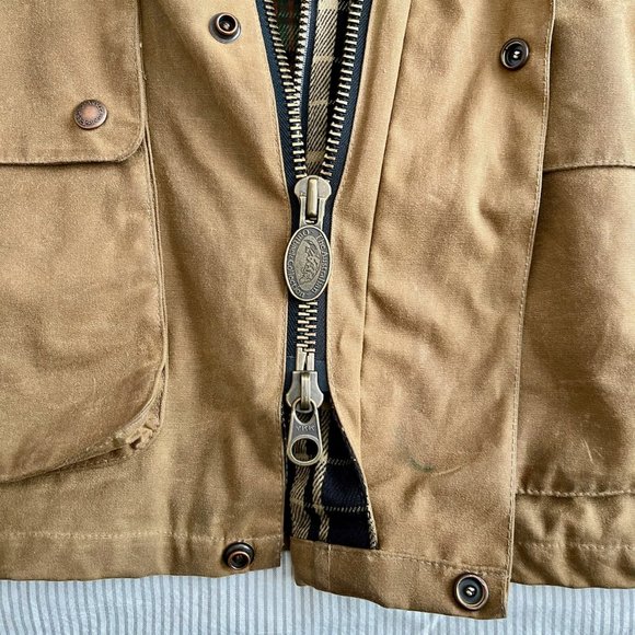 Australian Outback Vintage Oilskin Field Jacket - Picture 6 of 14